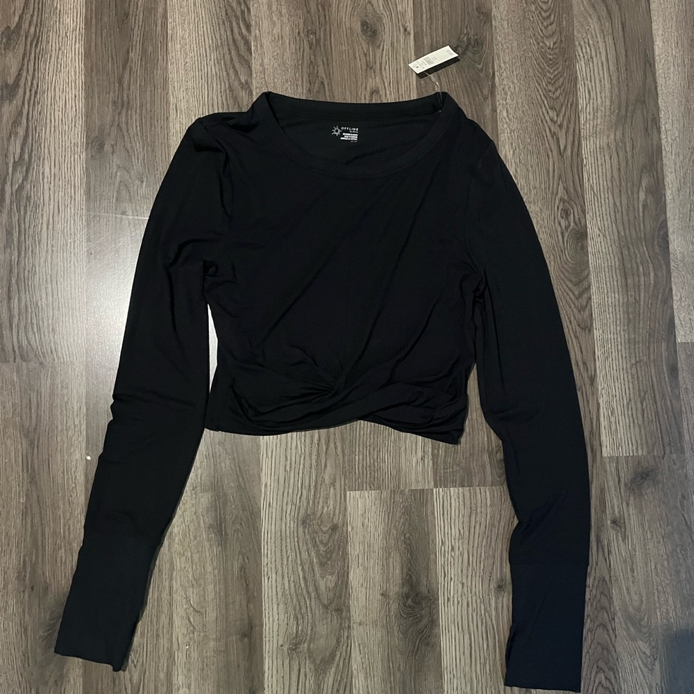 Offline black long sleeve